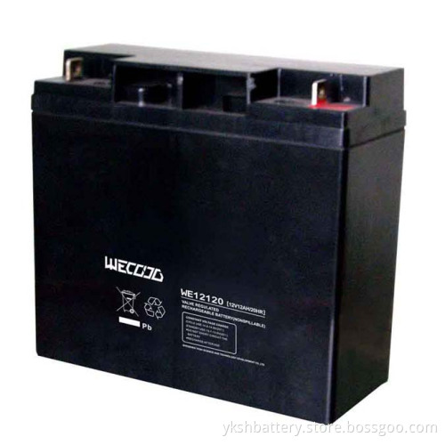 WE12120 lead acid batteries for UPS